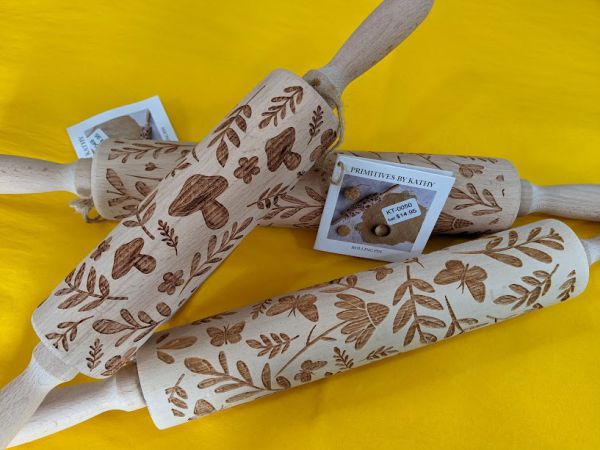 Large Embossing Rolling Pin